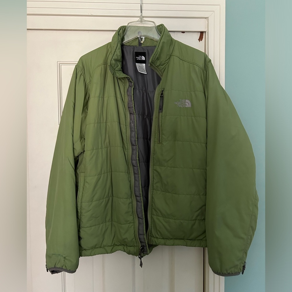 North face medium weight puffer jacket